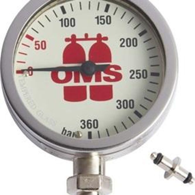 Hovedbilde Manometer 52mm, 360 bar OMS