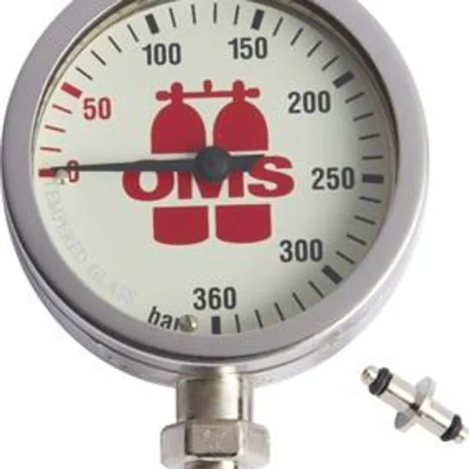 Hovedbilde Manometer 52mm, 360 bar OMS