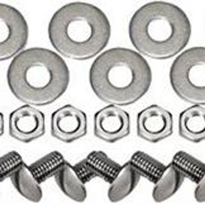Hovedbilde Skrue sett for Softpad, 3mm BP sett m/8 stk