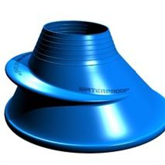 Hovedbilde Halstetning, Waterproof Blå Silicon