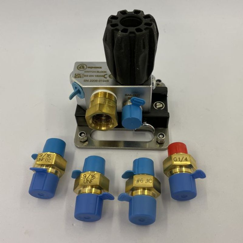 APEKS SWITCHBLOCK M/4 ADAPTER